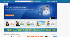 Desktop Screenshot of khaigiang.vn